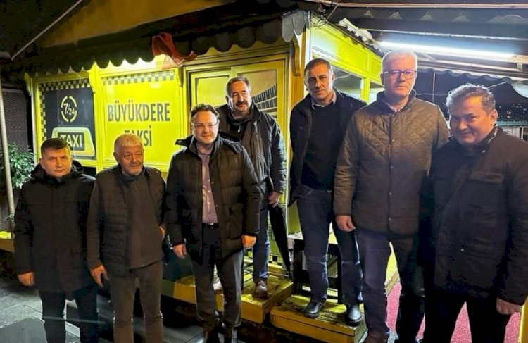 İYİ PARTİ SARIYER’DEN TAKSİCİ ESNAFINA ZİYARET